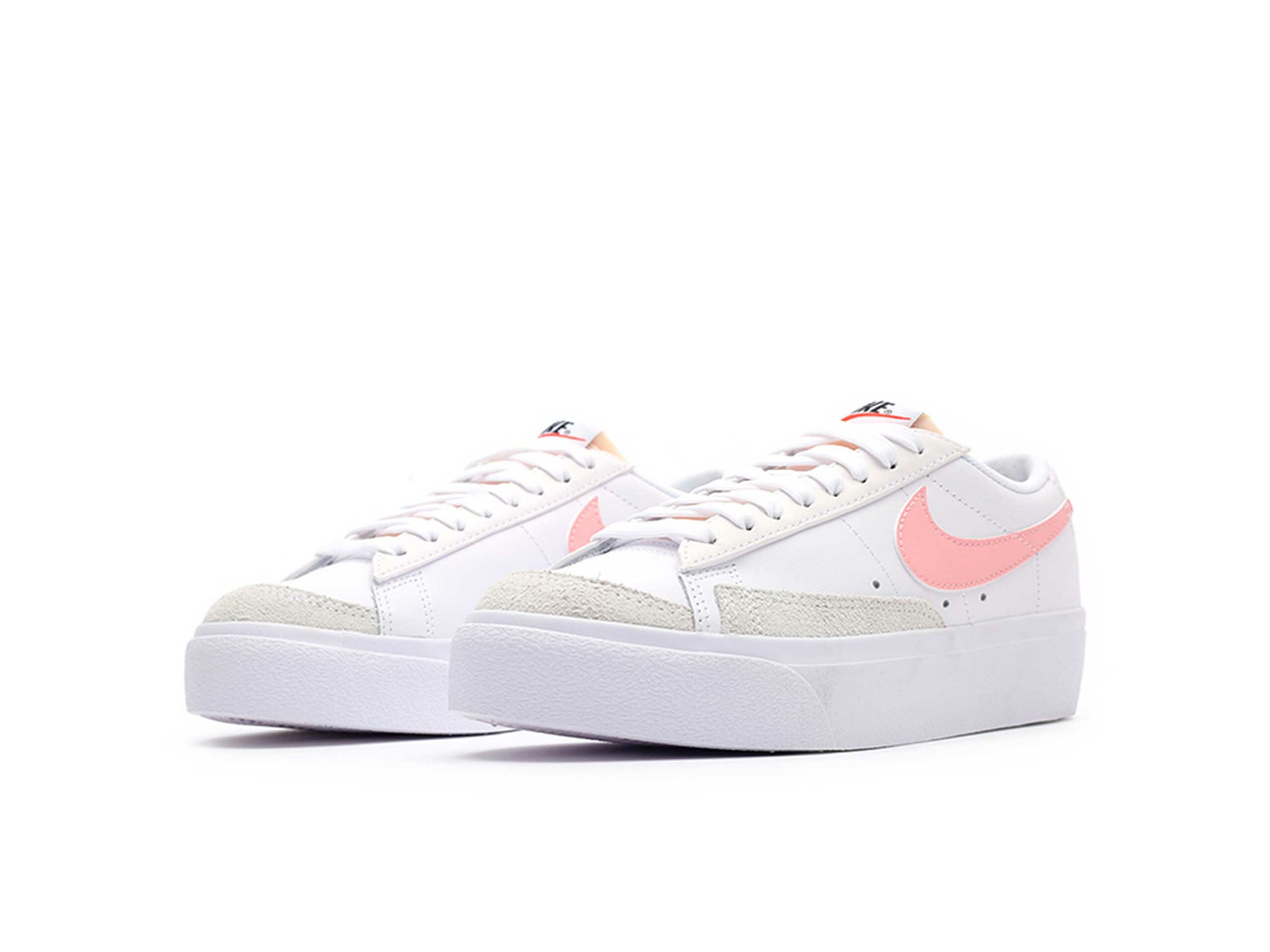Кроссовки Nike Blazer Low Platform White/Pink