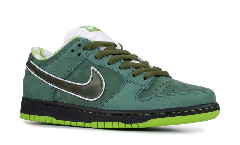 Кроссовки Nike SB Dunk Low Green Lobster x The Concepts