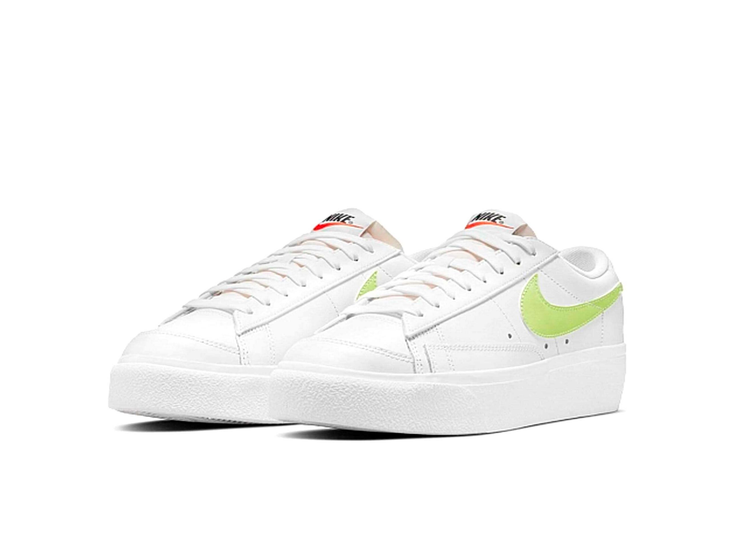 Кроссовки Nike Blazer Low Platform White Lemon Twist