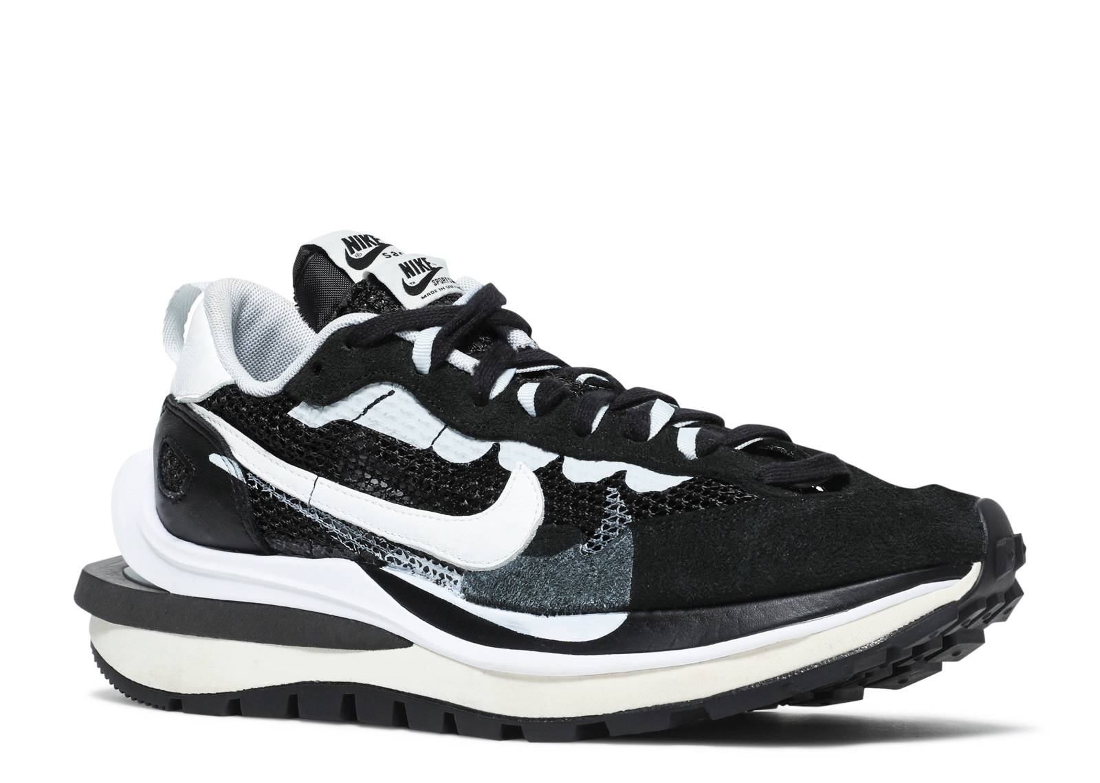 Кроссовки Nike x Sacai Vaporwaffle Black/White
