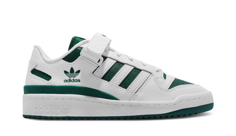 Кроссовки Adidas Forum Low White/Green