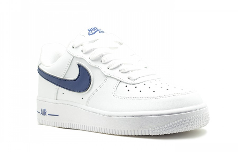 Кроссовки Nike Air Force AF-1 Low White/Navy
