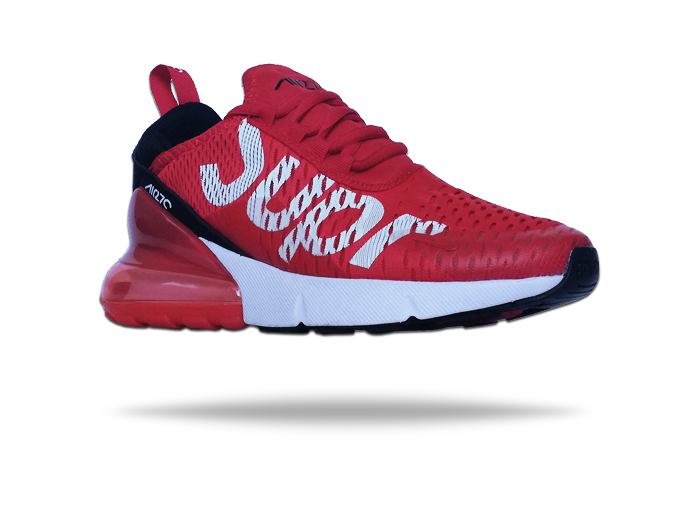 Кроссовки Nike Air Max 270 Supreme красные