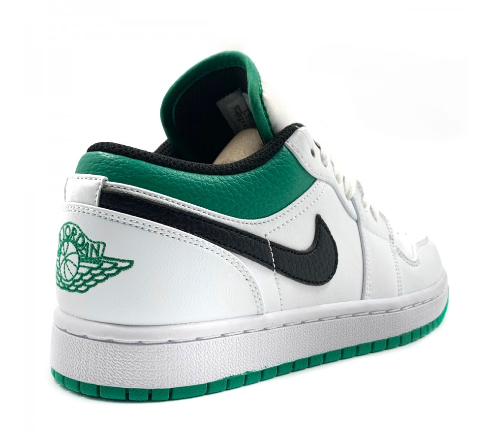 Кроссовки Nike Jordan 1 Low White/Green