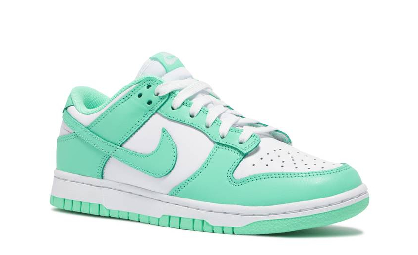 Кроссовки Nike Dunk Low Green Glow