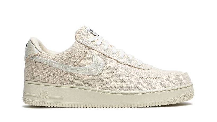 stussy nike air force 1 fossil