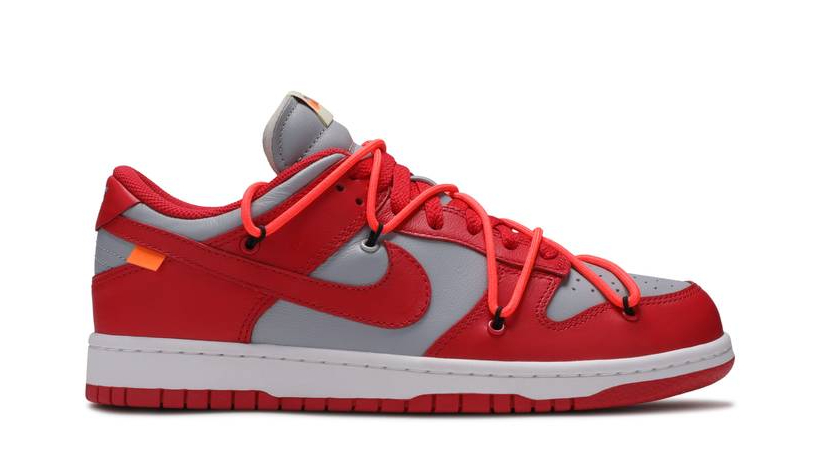 Кроссовки Nike Dunk Low Off-White University Red