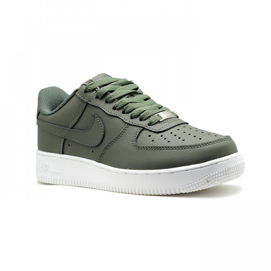 Кроссовки Nike Air Force 1 Low '07 зеленые