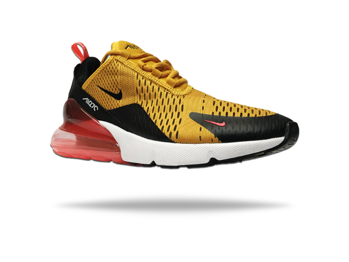 Кроссовки Nike Air Max 270 желтые, черные