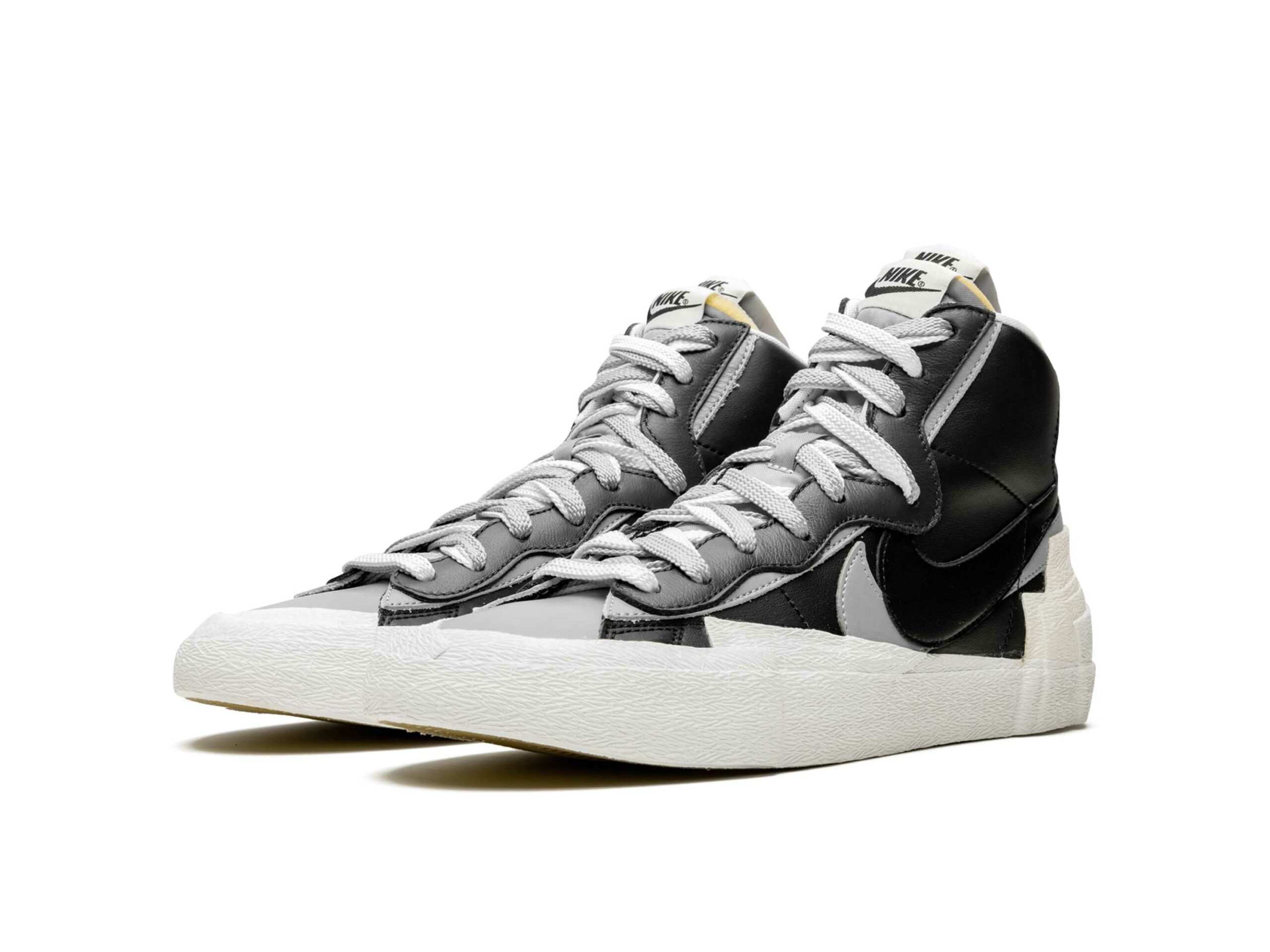 Кроссовки Nike Blazer Mid x Sacai Black/Grey