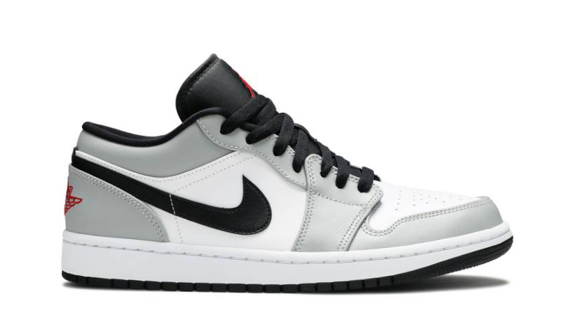 Krossovki Nike Air Jordan 1 Low Light Smoke Grey Belye S Chernym I Serym Kupit V Moskve So Skidkoj 70