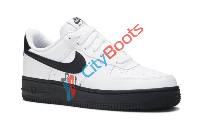 white black air force ones