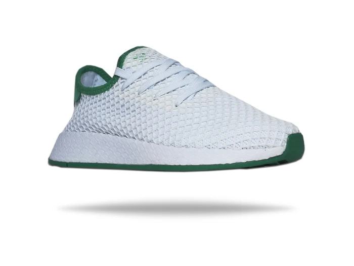 Кроссовки Adidas Deerupt Runner White/Green
