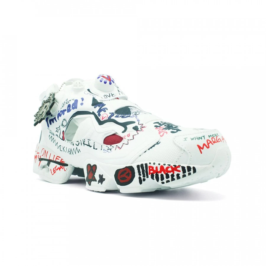 Кроссовки Vetements x Reebok Insta Pump Graffiti