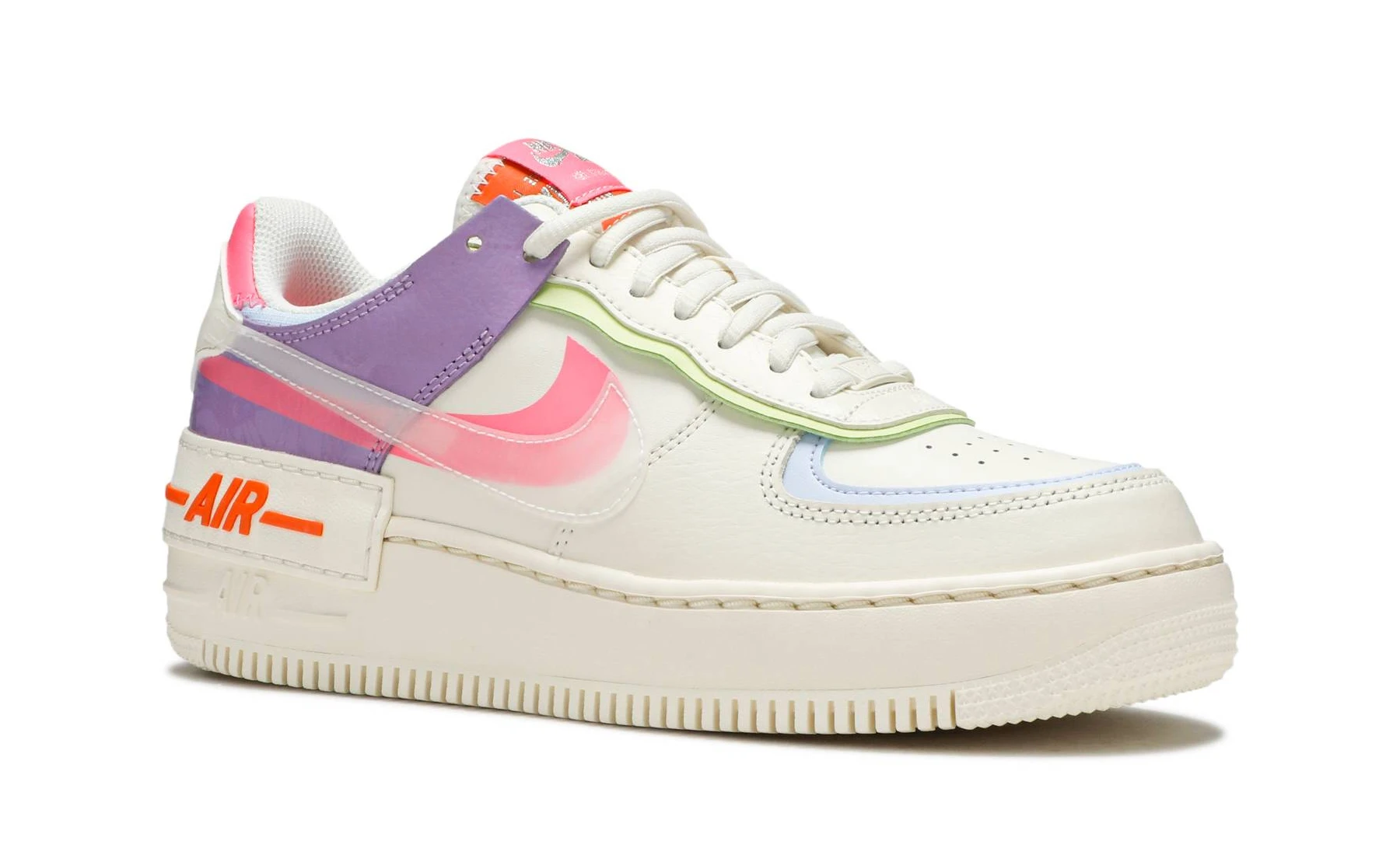 Кроссовки Nike Air Force 1 Shadow Gel Pale Ivory мультиколор