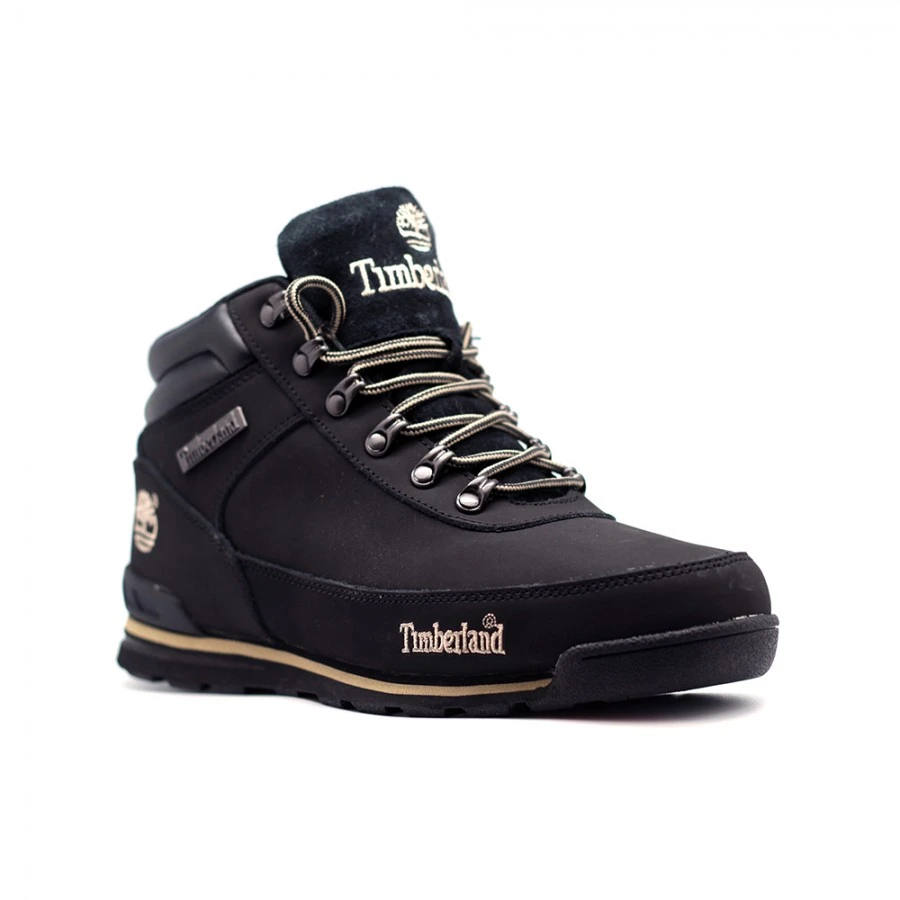 Timberland Euro Rock Hiker черно-белые