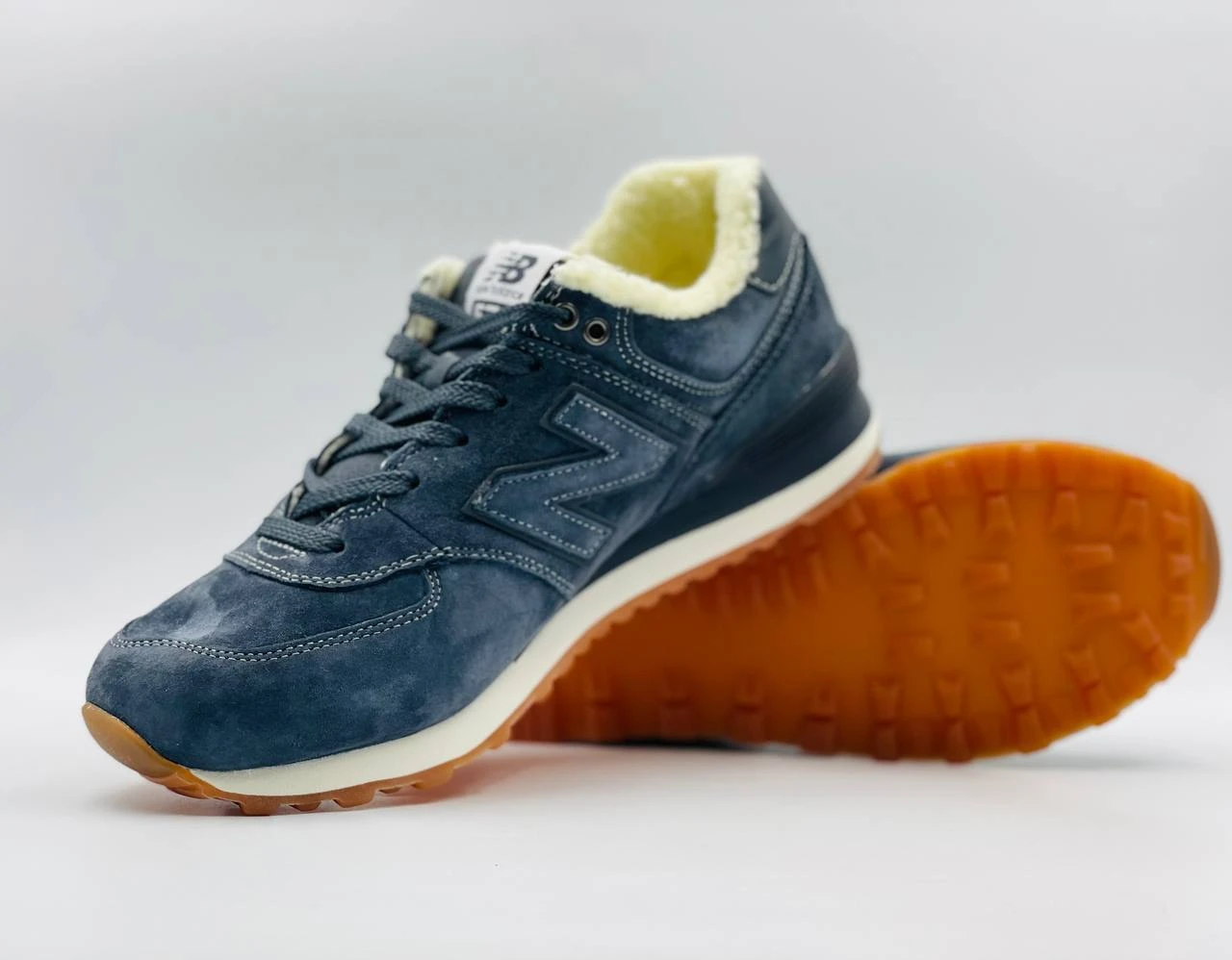 Кроссовки New Balance 574 Legacy Navy с мехом