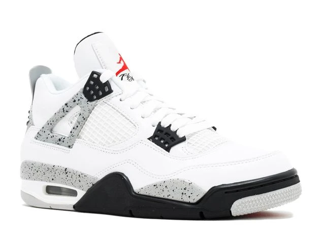 Кроссовки Nike Air Jordan 4 Retro White Cement