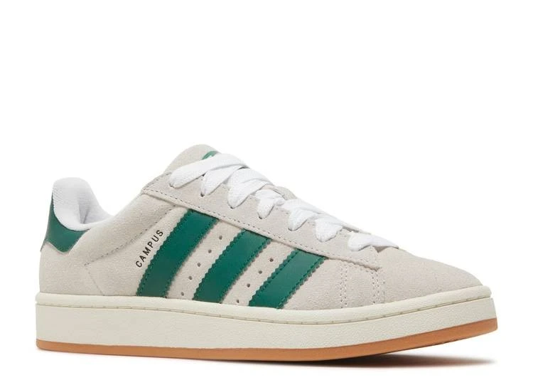 Кроссовки Adidas Campus 00S Grey/Green с мехом