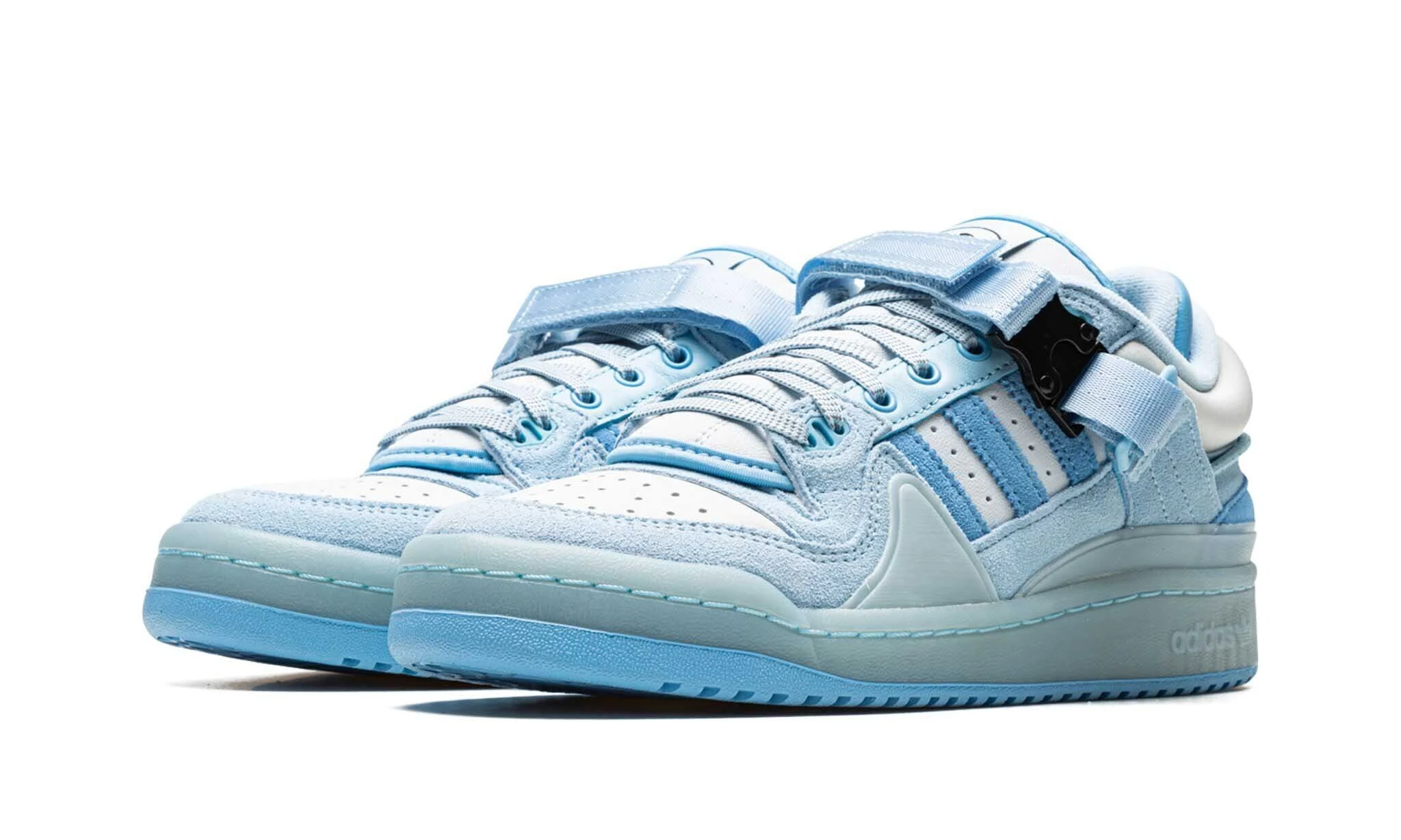 Кроссовки Adidas Forum X Bad Bunny Buckle Low Blue Tint