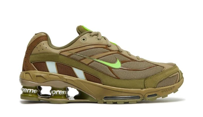 Кроссовки Nike Shox Ride 2 X Supreme Olive
