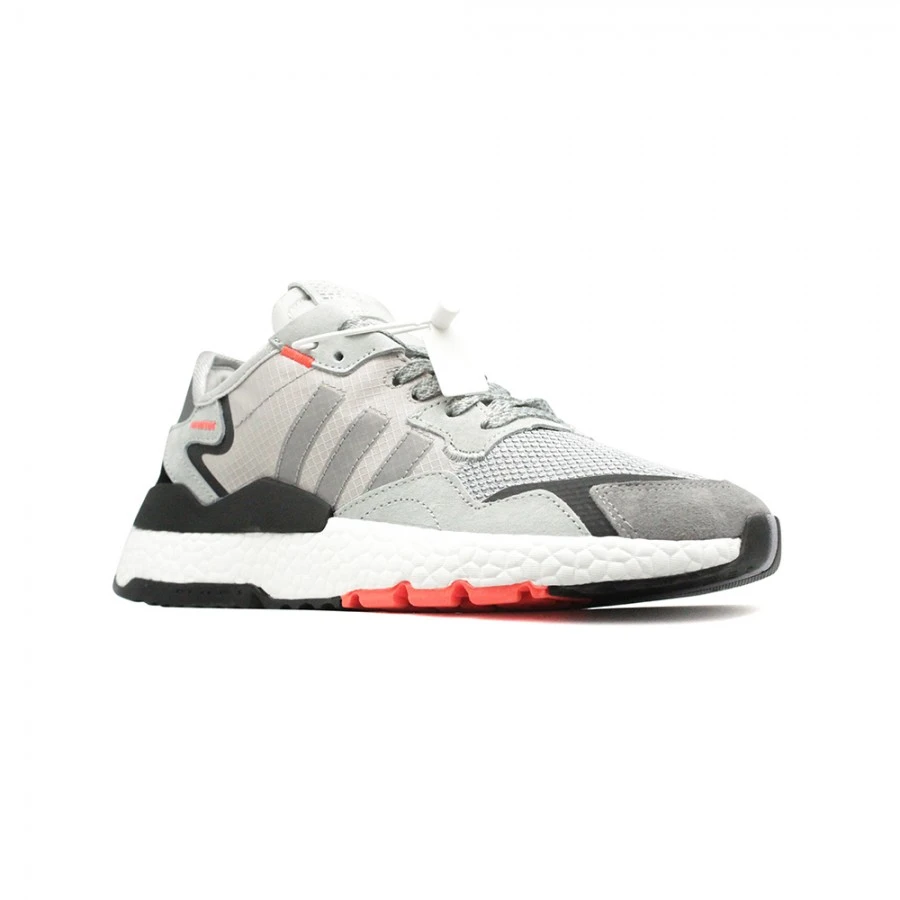 Кроссовки Adidas Nite Jogger Grey/Orange серые