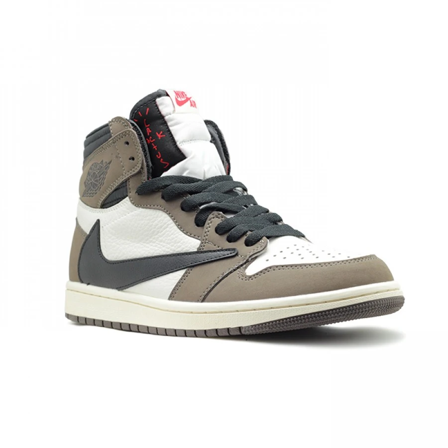 Кроссовки Nike Air Jordan 1 Retro High OG X Travis Scott Mocha
