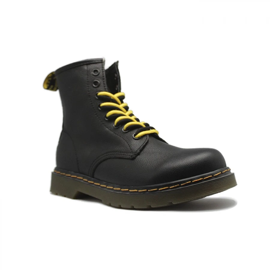 Ботинки Dr.Martens 1460 Smooth Boots Black с мехом