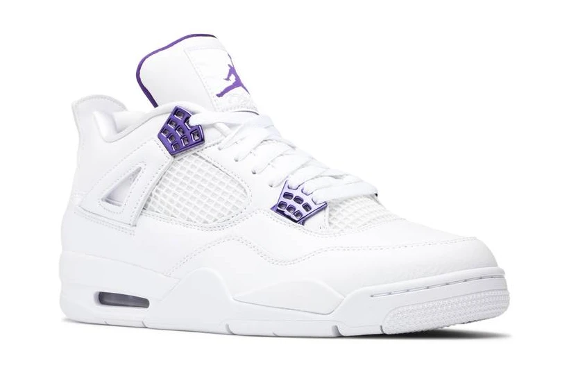 Кроссовки Nike Air Jordan 4 Purple Metallic