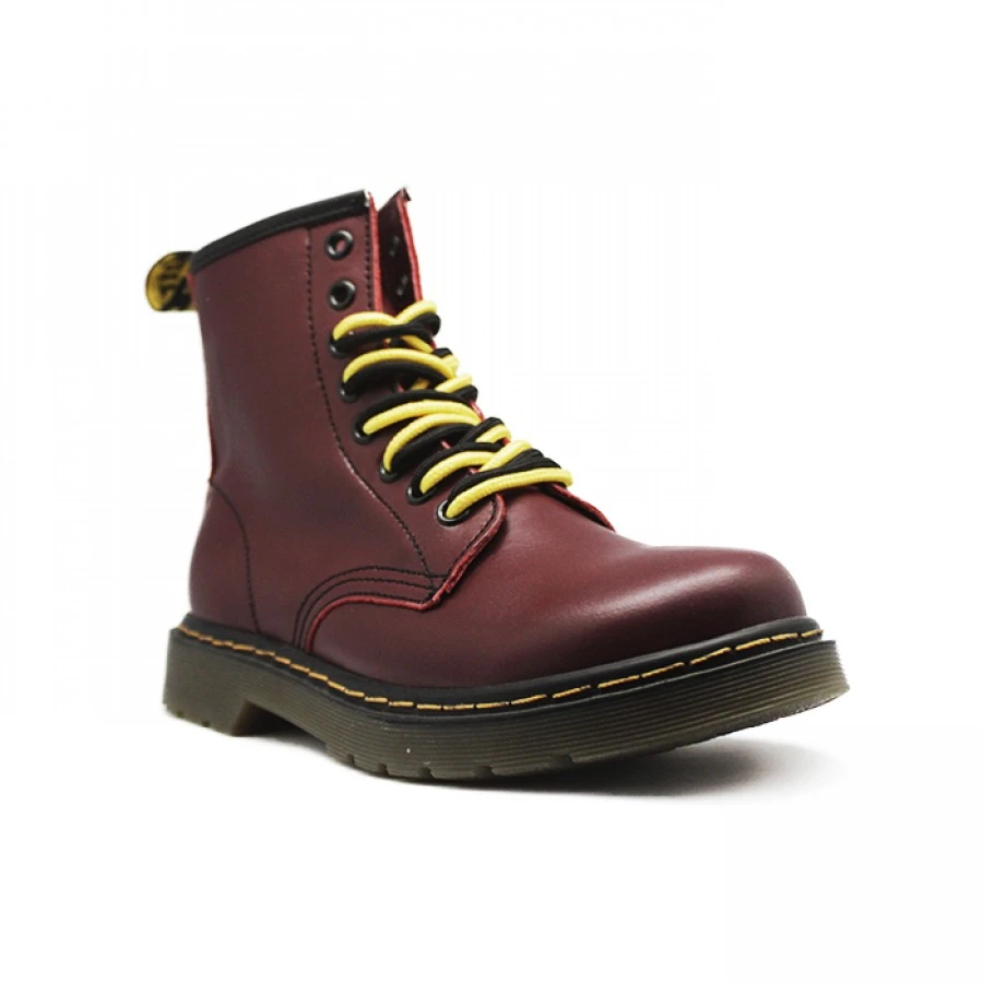 DR.MARTENS 1460 BURGUNDY с мехом бордовые